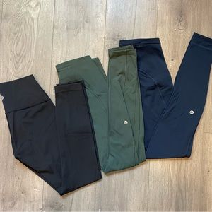 Lululemon Legging Bundle Size 4